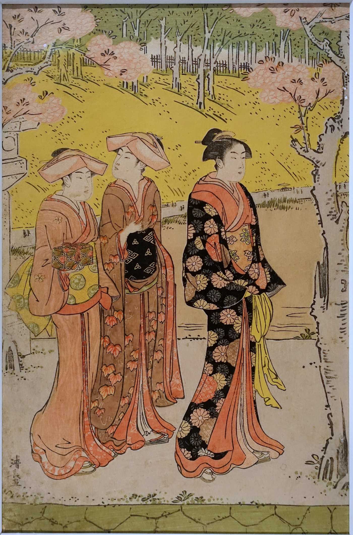 cherry-blossom viewing by shinobazu pond